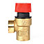 Unival 1/2 Inch 10 Bar Female Pressure Safety Relief Reducing Valve