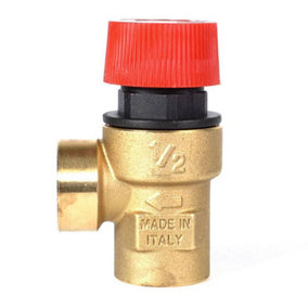 Unival 1/2 Inch 10 Bar Female Pressure Safety Relief Reducing Valve