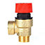 Unival 1/2 Inch 2.5 Bar Male Pressure Safety Relief Reducing Valve