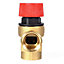Unival 1/2 Inch 3 Bar Female Pressure Safety Relief Reducing Valve