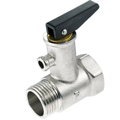 Unival 1/2 Inch 6 Bar Universal Boiler Safety Pressure Relief Valve