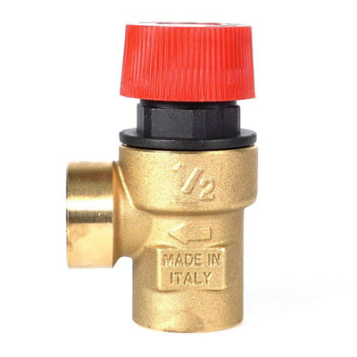 Unival 1/2 Inch 8 Bar Female Pressure Safety Relief Reducing Valve