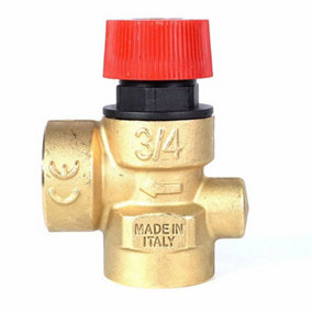 Unival 3/4 Inch 1.5 Bar Female Pressure Safety Relief Reducing Valve