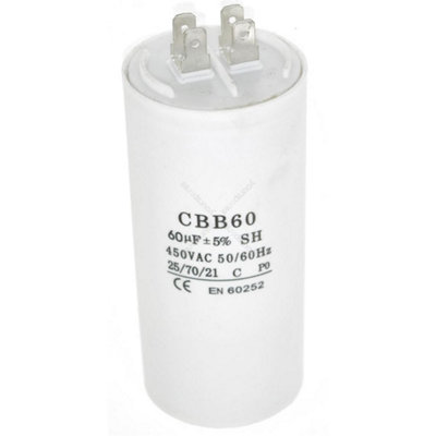 Condensatore di Avviamento Motore 32 uF / 450V