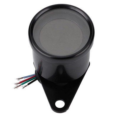Universal Black LED Motorcycle Digital Speedometer,Tachometer,and Oil Level Gauge
