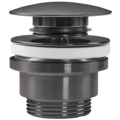 UNIVERSAL CLICK-CLACK PLUG REA TITANIUM, BRASS