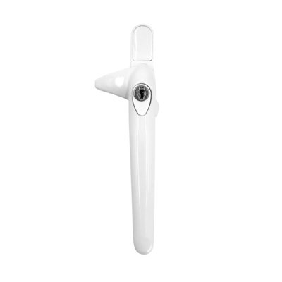 Universal Cockspur Window Handle Kit - Right, White/White