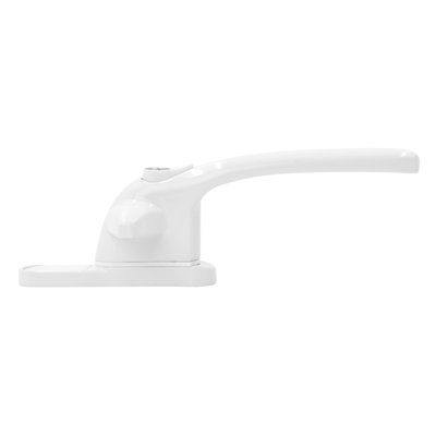 Universal Cockspur Window Handle Kit - Right, White/White