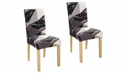 Universal Dining Chair Covers- Marble