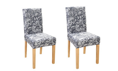 Silver dining chair sale covers