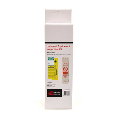 Universal Equipment Inspection Kit - Complete Safety Tagging Set - 10 ...
