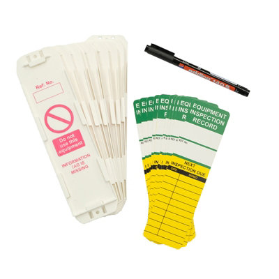 Universal Equipment Inspection Kit - Complete Safety Tagging Set - 10 ...