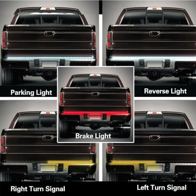 MICTUNING 48" LED Tailgate Strip Light - Brake, Turn, Reverse - Waterproof