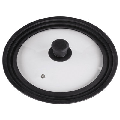 Universal Lid with Steam Vent for Pots and Pans, 24, 26, 28 cm DIY at B&Q