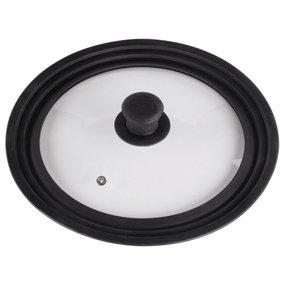 Universal Lid with Steam Vent for Pots and Pans, 24, 26, 28 cm