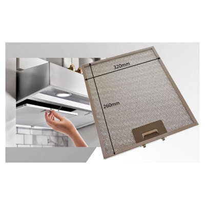 6 Filtri Anti-Grasso Per Cappa Da Cucina 46x32 Cm – Carta Forata, Pacco Da 6 Fogli - Foto 3
