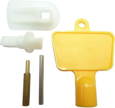 Universal Meter Box Door Repair Kit - Hinges, Latch, and Key Set for Quick and Easy Repairs - Meter Box Accessories