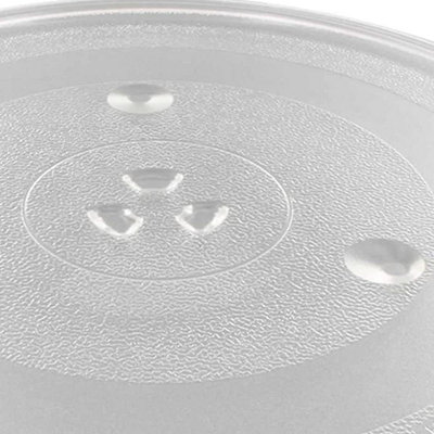 Universal Microwave Turntable Glass Plate with 6 Fixers 315mm