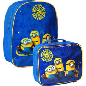 Universal Minions Backpack and Insulated Lunch Bag Set