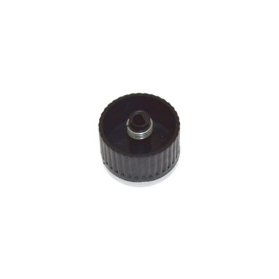 Universal Oven Cooker Hob Knob Dial Pack of 4 Black/Silver by Ufixt - 7