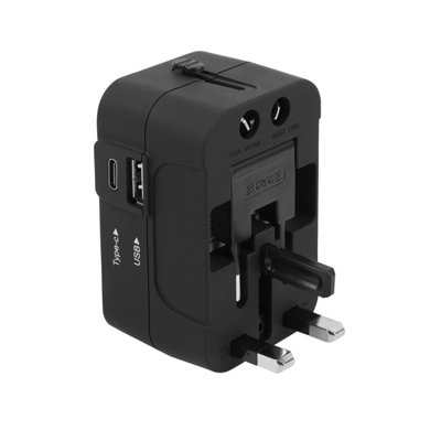 Universal Power Adapter Travel Plug - 3