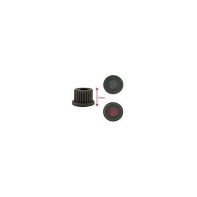 Universal Silver Control Knobs Toaster Trouser Press Camping Stove Hob x 2 by Ufixt - 4