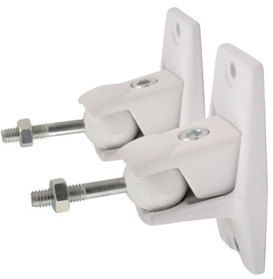 Universal Speaker Brackets Tilt & Swivel for Surround Sound Satellite Speakers (2 Pcs)