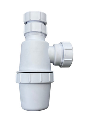 Universal Telescopic Adjustable Bottle Trap - 32mm (1.1/4") Sink Waste Trap