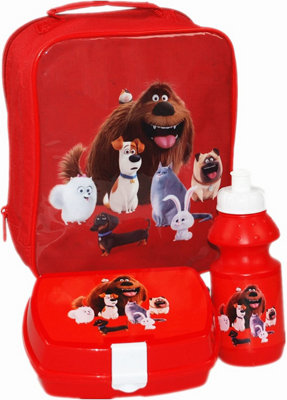 Secret life of 2025 pets backpack and lunchbox