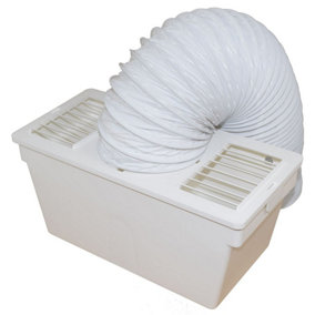 Universal Tumble Dryer Condenser Vent Kit Box With Hose by Ufixt
