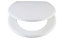 Universal White Toilet Seat with Fixings