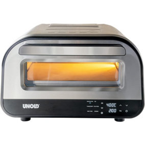 Unold Electric Pizza Oven Luigi 68816,  400C, 32cm Pizza Stone, LCD Display, Touch Controls, 1700W