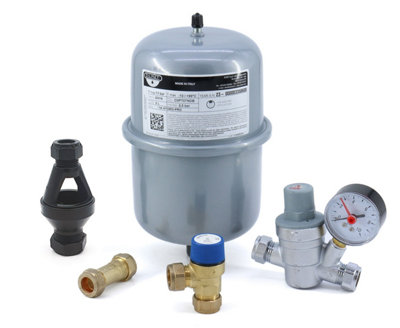 Unvented expansion & pressure reducing kit A B C D for Ariston & Hyco Speedflow Alternative
