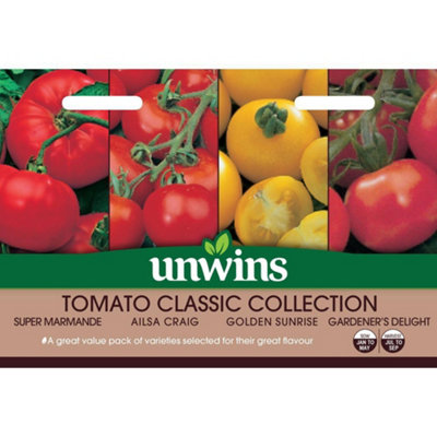 Unwins Vegetable Seeds - Tomato Classic Collection