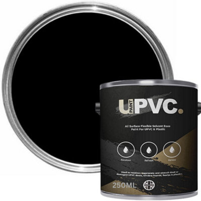 UpaintPVC uPVC Paint Black - Semi Matt 250ml