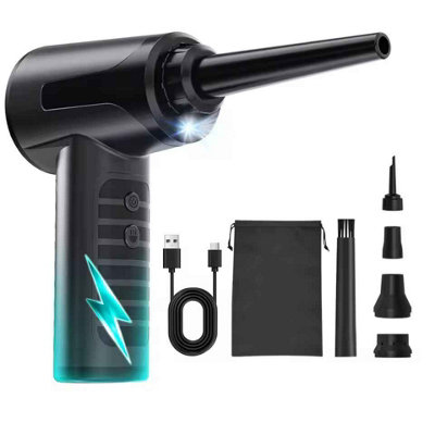 Upgraded Cordless Electric Air Duster for Keyboard and Device Cleaning