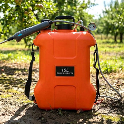 Upgraded Rechargeable 15L Battery Operated Sprayer