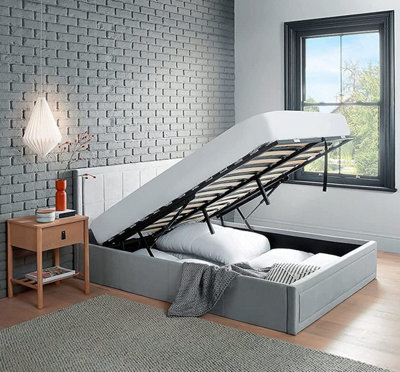 Small single ottoman bed 2024 with mattress