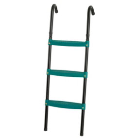 Upper Bounce 40" Trampoline Ladder - 3 Steps - Foldable - Green