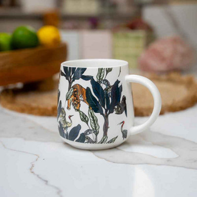 Upper Street 400ml Islington Ceramic Infuser Mug with Ceramic Lid