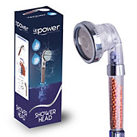 Uppower Shower Head, Ionic Shower Head 3 Modes High Pressure Water Saving Shower Heads