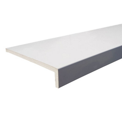 UPVC 250mm Facia Window Board Sill Square 1.25M