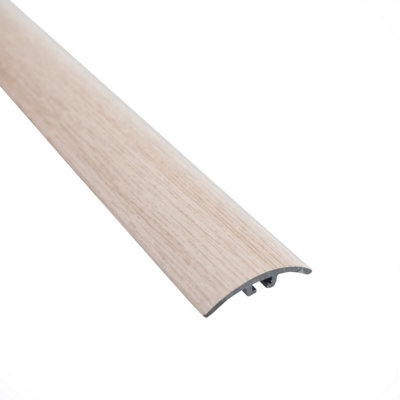Upvc wood effect door edging floor trim threshold pvc self-adhesive 1000mm x 32mm e66 oak mocca