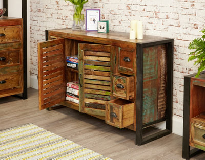 Urban Chic 6 Drawer 2 Door Sideboard