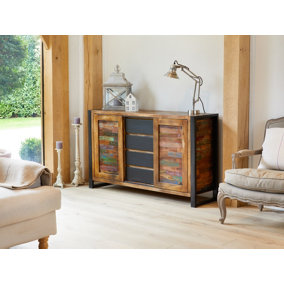 Urban Chic Sideboard with Sliding Doors