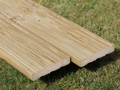 urban decking kit 2.4m x 3.0m with frame and fixings - 3