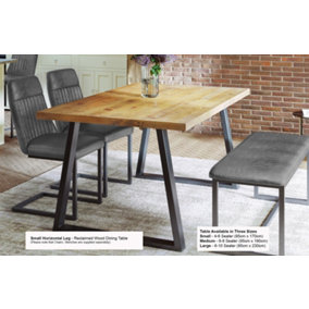 Urban Elegance - Reclaimed Table SMALL 4-6 seater