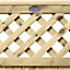 URBAN Range Tongue & Groove Fence Panel (Pack of 3) Width: 6ft x Height: 3ft Diamond Trellis Top