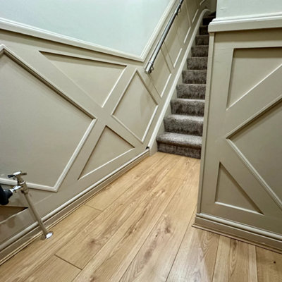 Urban Textures MDF Shaker Wall panelling kit (H)1200mm (W)90mm (T)6mm ...