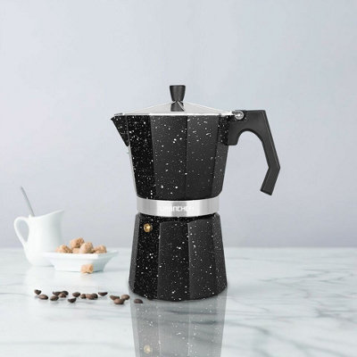 URBN CHEF 12 Cups Stovetop Percolator Moka Coffee Pot Coffee Maker